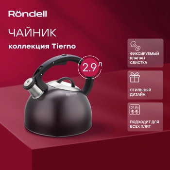 Чайник металлический Rondell Tierno RDS-1900