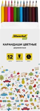 Карандаши цв. Silwerhof  Eco