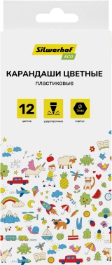 Карандаши цв. Silwerhof  Eco