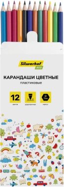 Карандаши цв. Silwerhof  Eco