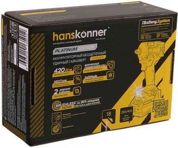 Гайковерт Hanskonner HCD20420BL