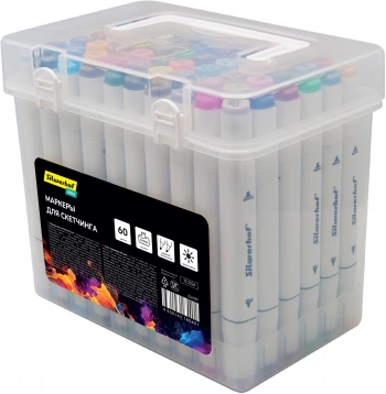 Набор маркеров для скетчинга Silwerhof  Idea