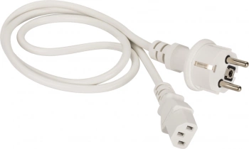 Шнур питания Lanmaster LAN-PP13/SH-1.0-WH