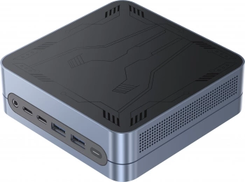 Неттоп Chuwi LarkBox S i3 1220P (1.5) 16Gb SSD512Gb UHDG Windows 11 Pro GbitEth WiFi BT 90W серый/черный