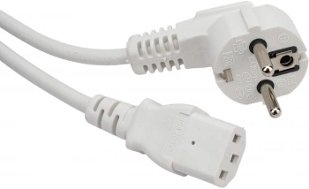 Шнур питания Lanmaster LAN-PP13/SHA-1.0-WH