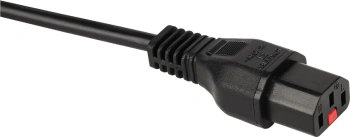 Шнур питания Lanmaster LAN-PP13L/SH-1.5-BK