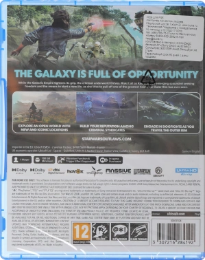 Игра для PS5 PlayStation Star Wars Outlaws (12+)