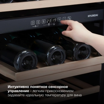 Винный шкаф Hyundai HBWC 0861 DU