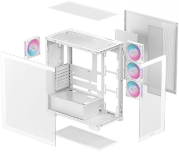 Корпус Deepcool CG580 4F WH