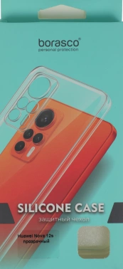 Чехол (клип-кейс) BoraSCO для Huawei Nova 12s Silicone Case