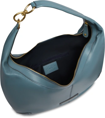 Сумка женская The Bridge Flavia 042234WF/2T голубая натур.кожа