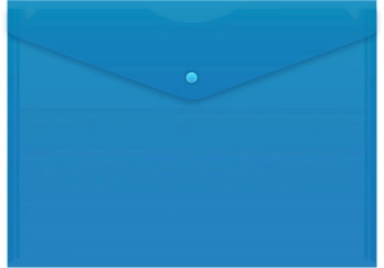 Конверт на кнопке Silwerhof Eco SE-PK120/BLU A4 пластик 0.12мм синий