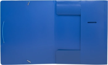 Папка на резинке Silwerhof Eco SE-PR04BLU A4 пластик 0.5мм кор.15мм синий