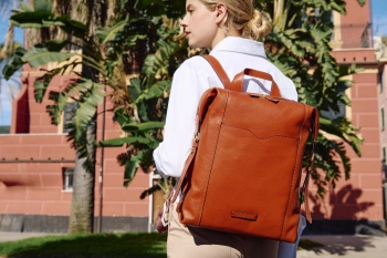 Рюкзак женский The Bridge Gemma 043365EN/14 коричневый кожа