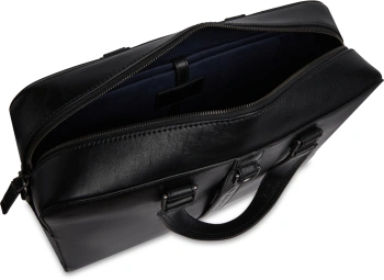 Сумка мужская The Bridge Giacomo 062835EX/7R с отделением для ноутбука черная натур.кожа