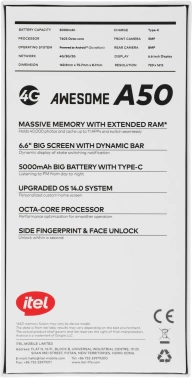 Смартфон Itel A667LP