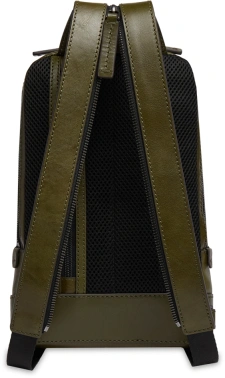 Рюкзак слинг мужской The Bridge Giacomo 052835EX/4T оливковый кожа