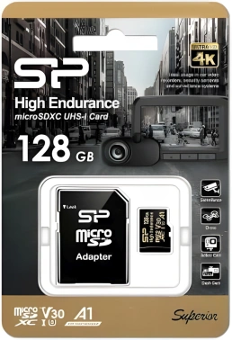 Флеш карта microSDXC 128GB Silicon Power  SP128GBSTXDV3V1HSP