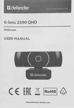 Камера Web Defender G-Lens 2590