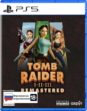 Игра для PS5 PlayStation Tomb Raider I-III Remastered Стандартное издание (18+)