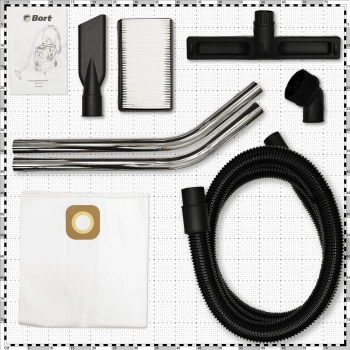 Строительный пылесос Bort BAX-600E