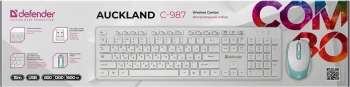 Клавиатура + мышь Defender Auckland C-987