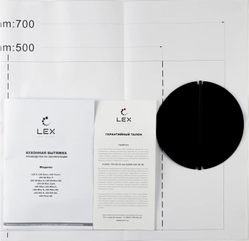 Вытяжка встраиваемая Lex GS Bloc G 600