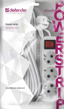 Сетевой удлинитель Defender L330