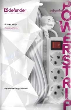 Сетевой удлинитель Defender L330