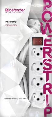 Сетевой удлинитель Defender L340