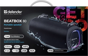 Колонка порт. Defender Beatbox 80