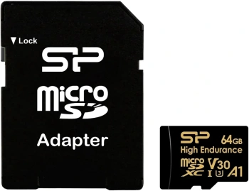 Флеш карта microSDXC 64GB Silicon Power  SP064GBSTXDV3V1HSP