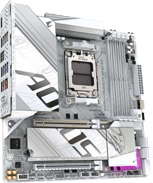 Материнская плата Gigabyte B850M AORUS ELITE WIFI6E ICE