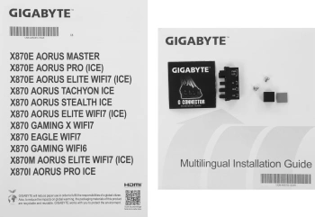 Материнская плата Gigabyte X870 GAMING WIFI6