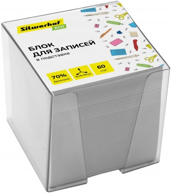 Блок для записей бумажный Silwerhof Eco Эконом