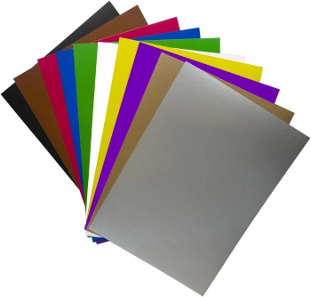 Картон цветной Silwerhof двустор.мелов. 10л. 10цв. A4 Create 230г/м2 папка