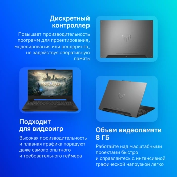 Ноутбук Asus TUF Gaming F15  FX507VV-LP186