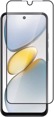 Защитное стекло для экрана BoraSCO прозрачный для Tecno Spark Go 2025/Go 1/Pop 9 2.5D антиблик. 1шт. (73748)