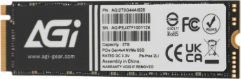 Накопитель SSD AGi PCIe 4.0 x4 2TB AGI2T0G44AI828-CB AI828