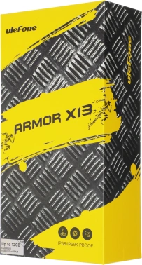 Смартфон Ulefone Armor X13 64Gb 6Gb черный/оранжевый моноблок 3G 4G 2Sim 6.52