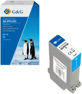 Картридж струйный G&G GG-PFI120C