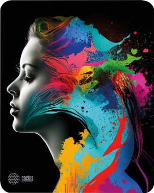 Коврик для мыши Cactus Color paint