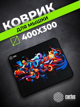 Коврик для мыши Cactus Graffiti