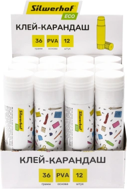 Клей-карандаш Silwerhof Eco