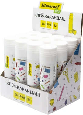 Клей-карандаш Silwerhof Eco