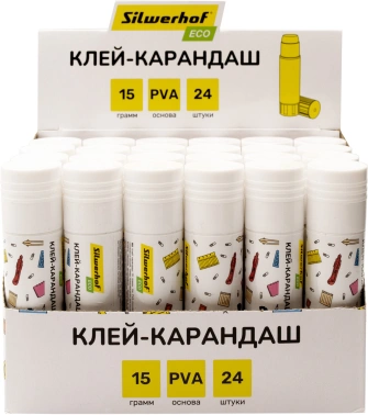 Клей-карандаш Silwerhof Eco