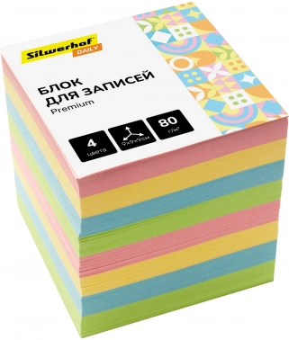 Блок для записей бумажный Silwerhof Daily Премиум