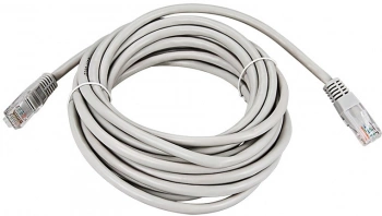 Патч-корд Rexant 18-1008 UTP RJ-45 вил.-вилка RJ-45 кат.5E 7м серый ПВХ
