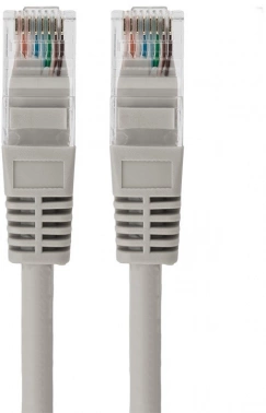 Патч-корд Rexant 18-8001 UTP RJ-45 вил.-вилка RJ-45 кат.5E 0.5м серый LSZH