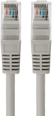 Патч-корд Rexant 18-8006 UTP RJ-45 вил.-вилка RJ-45 кат.5E 3м серый LSZH